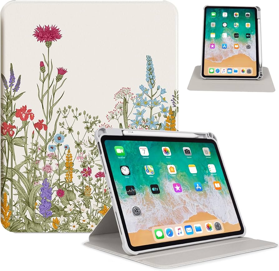 Amazon.com: Rotating iPad Air 11 inch Case (M3/M2) 2025/2024, Case